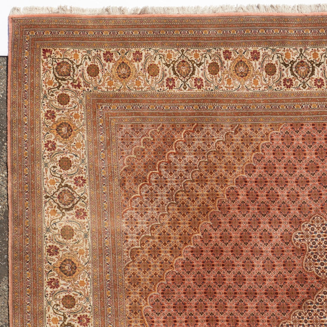 Vintage Tabriz carpet - 3
