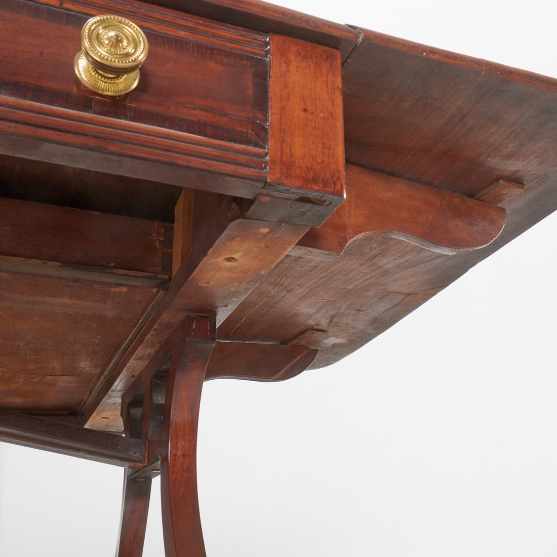 Regency mahogany sofa table - 9