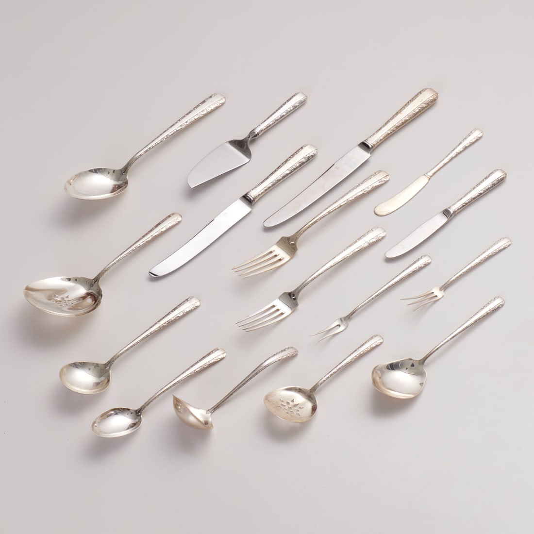 Towle "Candlelight" sterling silver flatware set - 2
