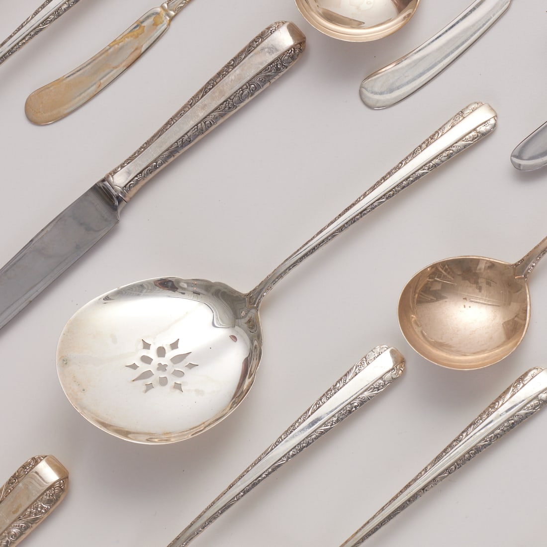 Towle "Candlelight" sterling silver flatware set - 4