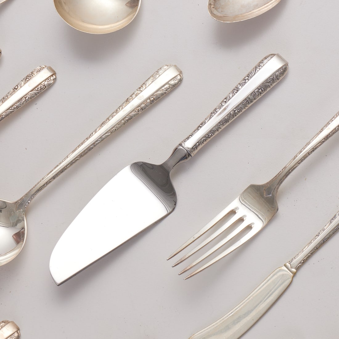 Towle "Candlelight" sterling silver flatware set - 5