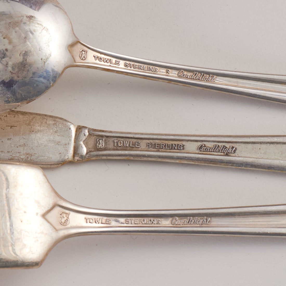 Towle "Candlelight" sterling silver flatware set - 6