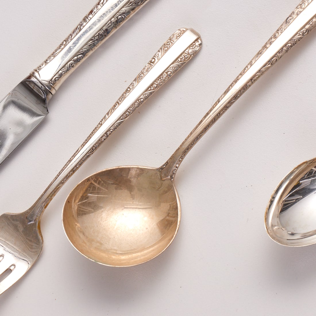 Towle "Candlelight" sterling silver flatware set - 7