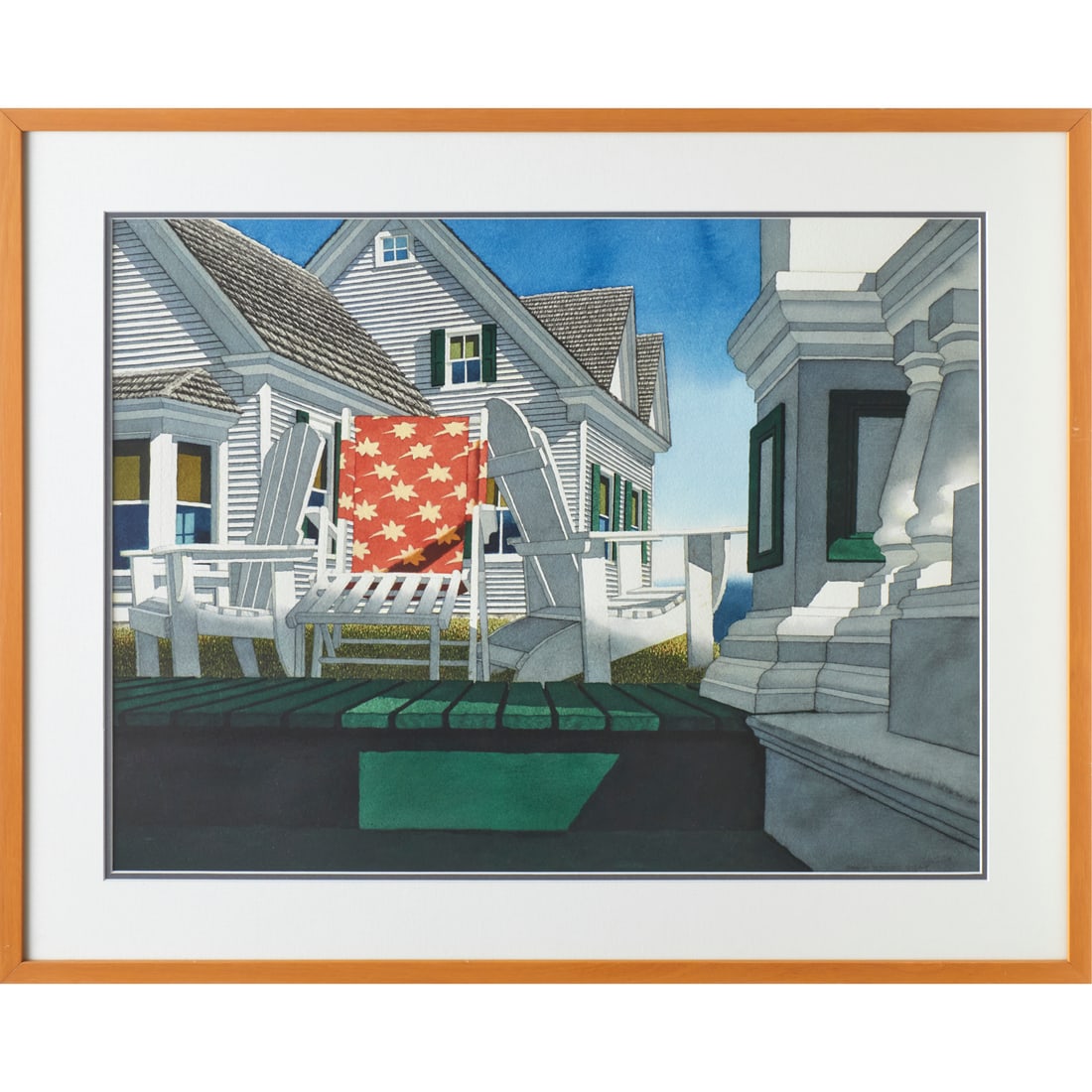 David Dodge Gray, watercolor on paper (1 of 7)