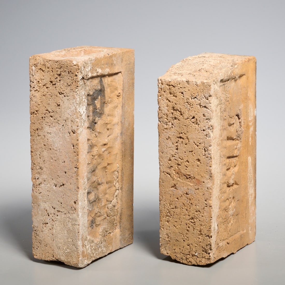 Frank Lloyd Wright, (2) terra cotta blocks - 5