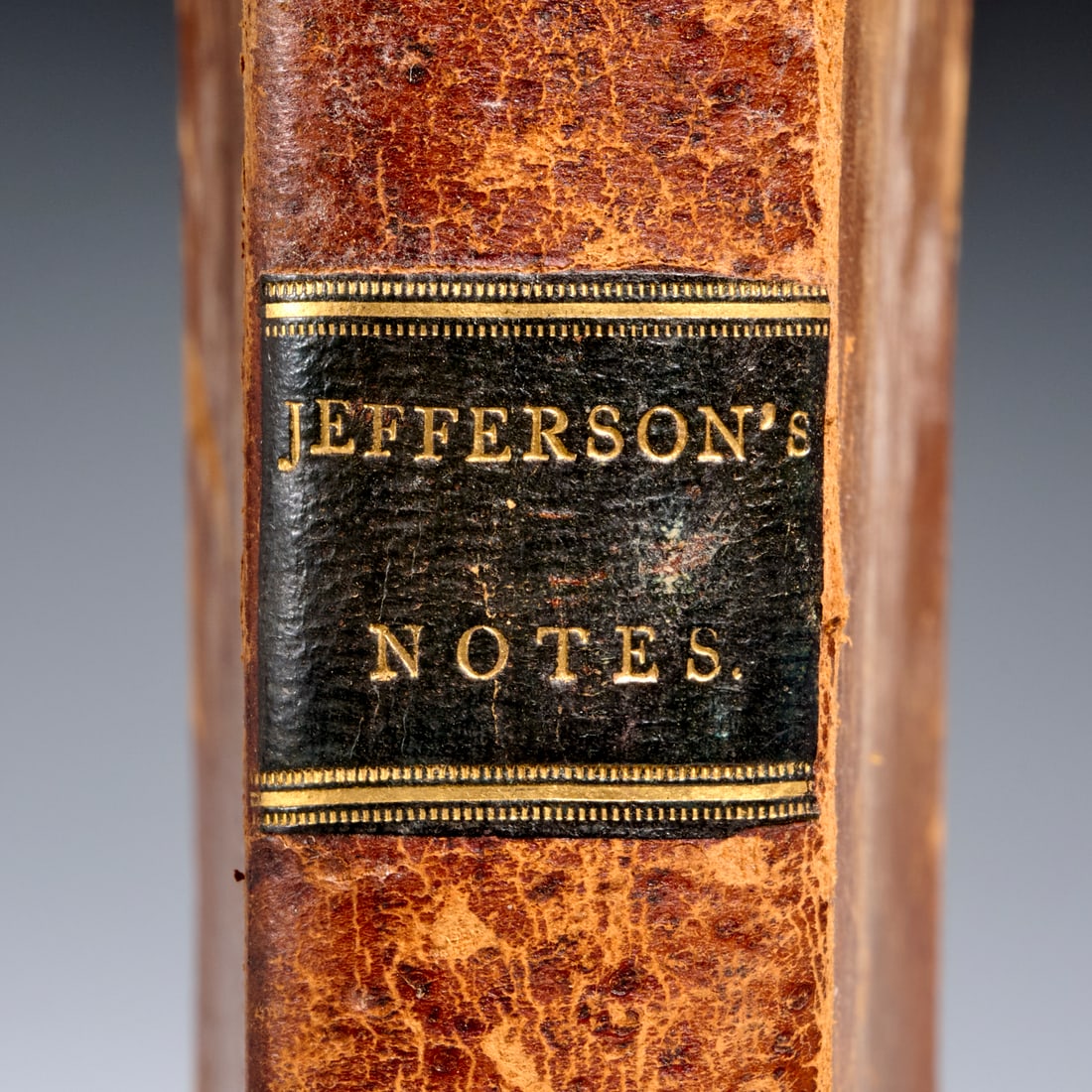 Thomas Jefferson, Notes on Virginia, 1801 (1 of 7)