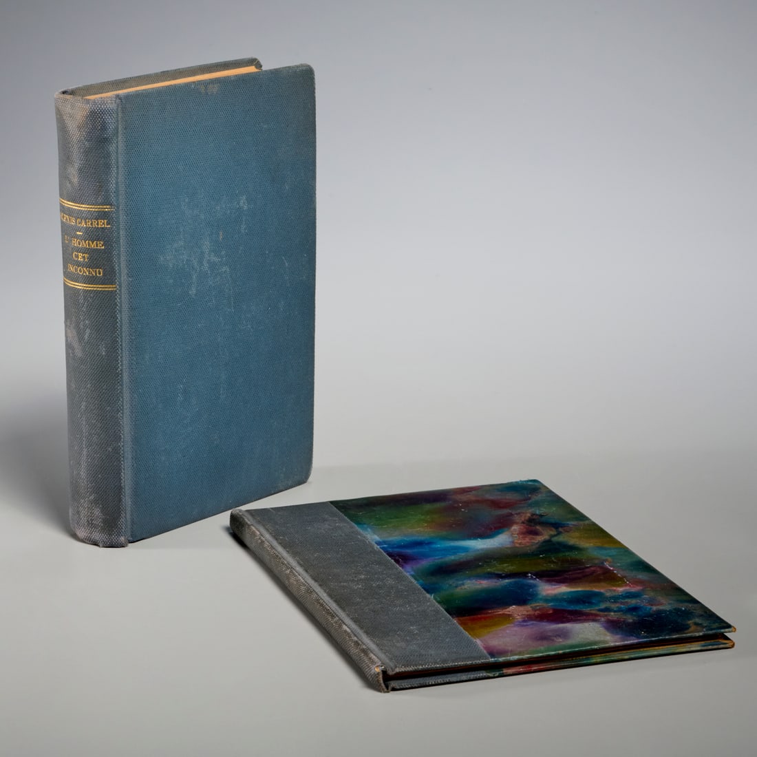 [Nobel Prize] Alexis Carrel, (2) signed books (1 of 8)