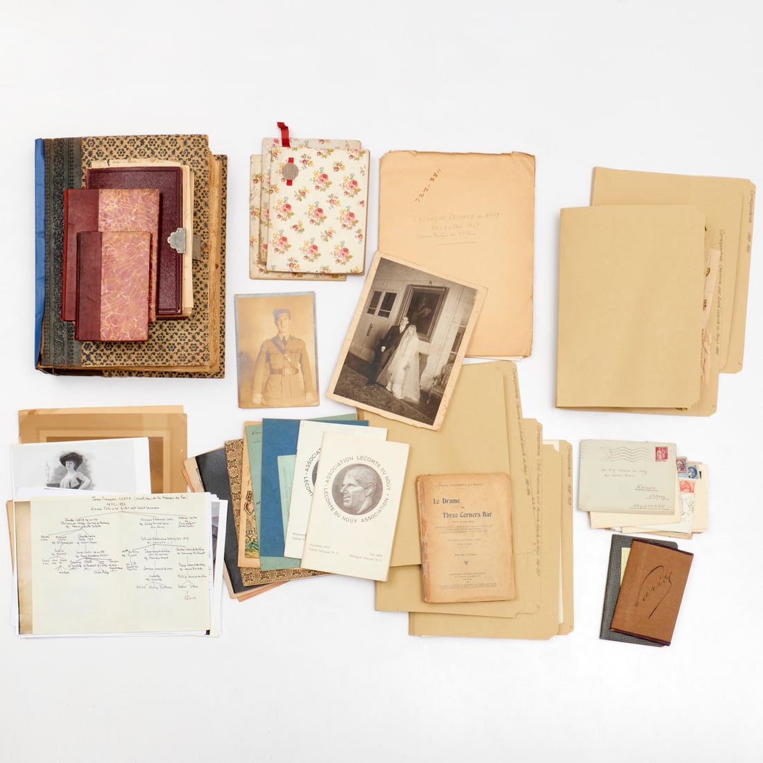 Lecomte du Nouy, archive of photos, letters, etc. (1 of 10)