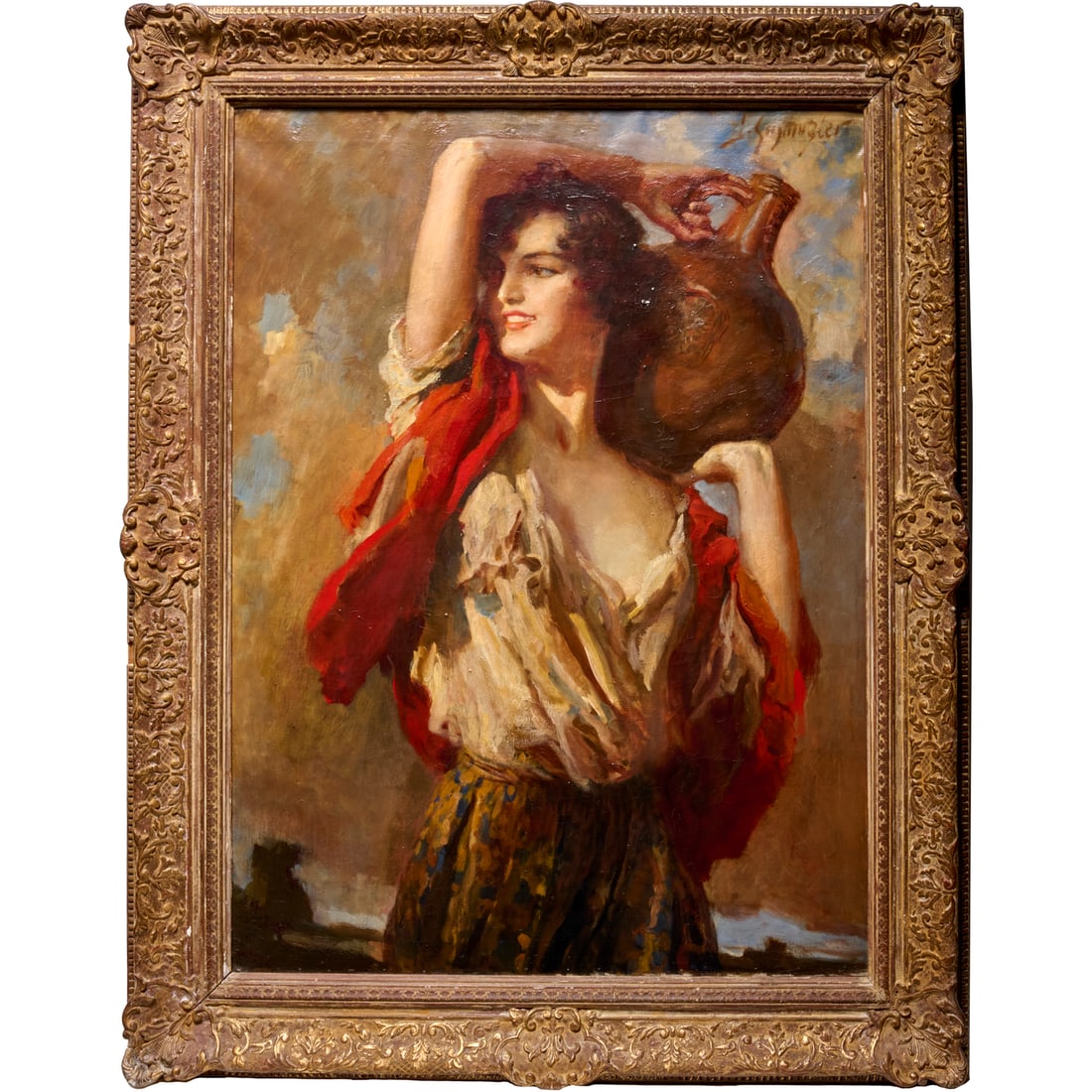 Leopold Schmutzler, oil on canvas (1 of 8)