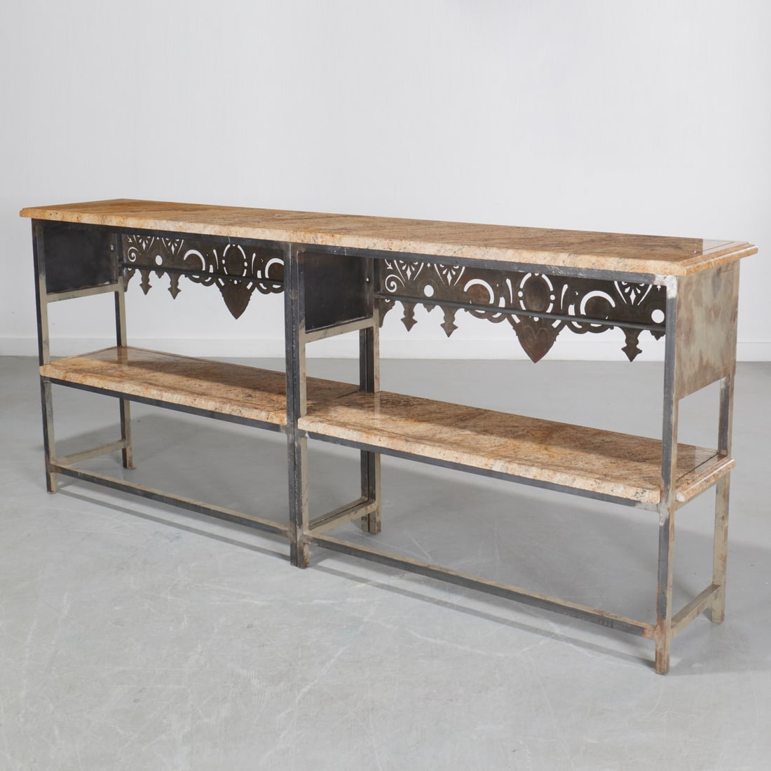 Oscar Bach style console table - 5