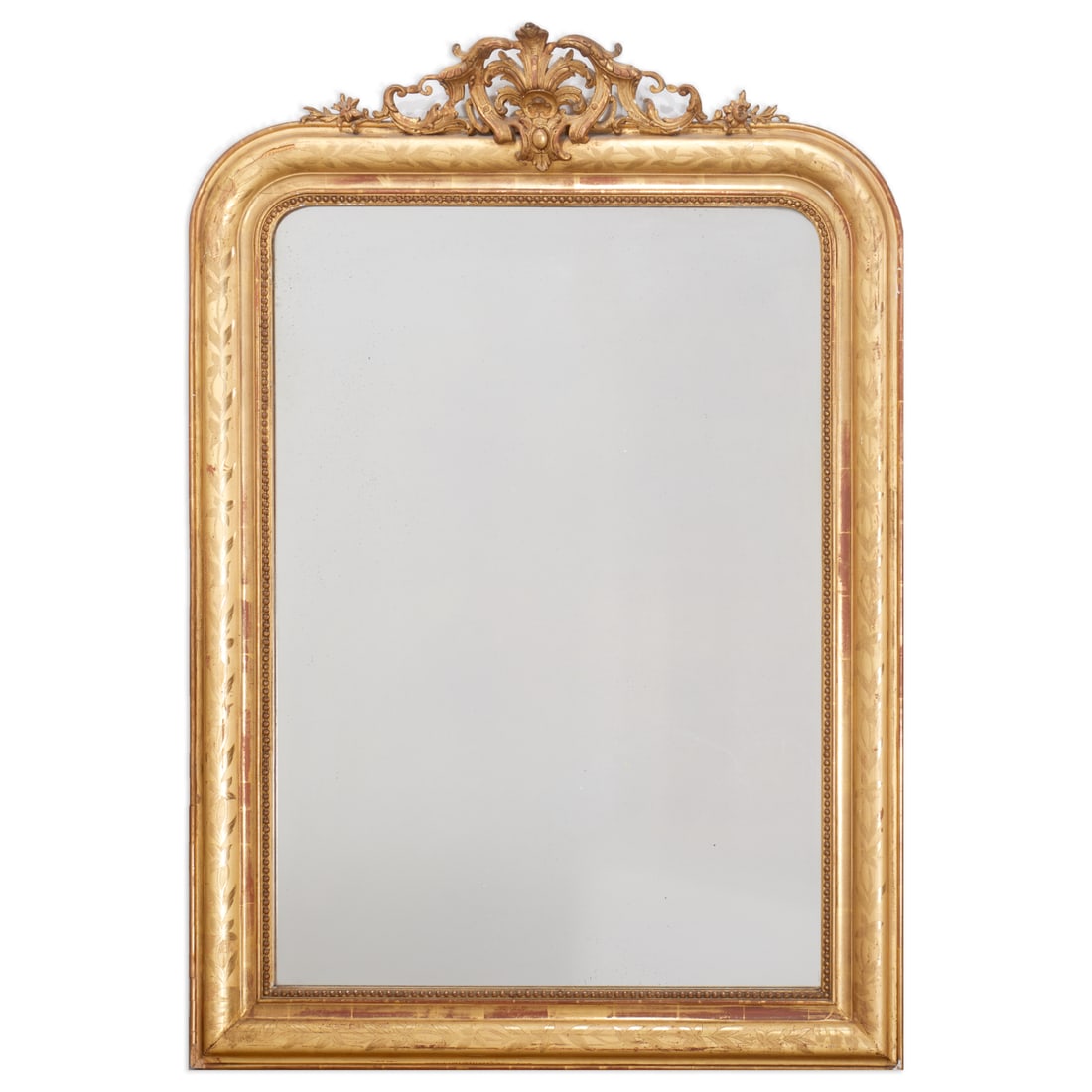 Louis Philippe giltwood pier mirror (1 of 8)
