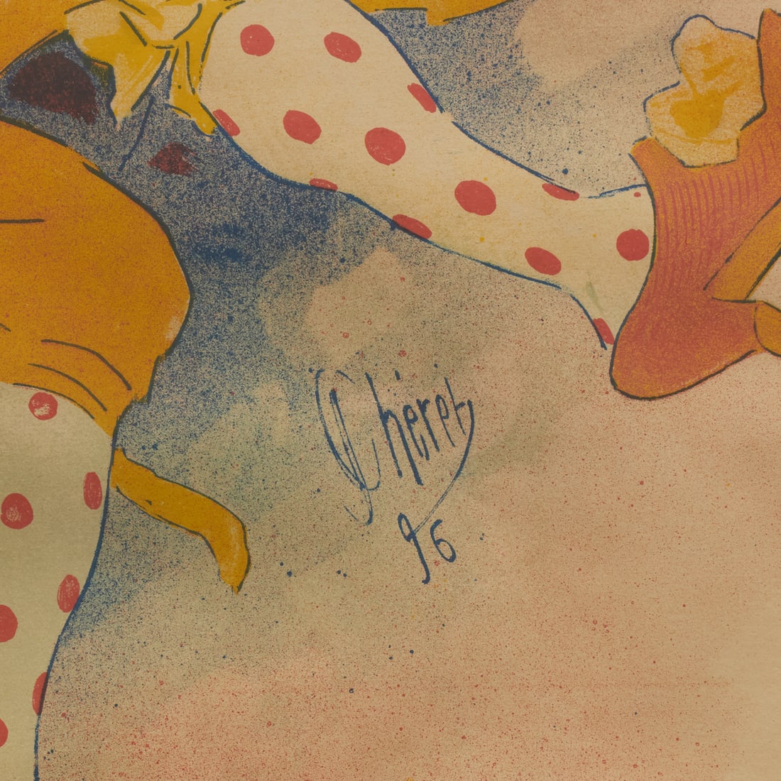 Jules Cheret, lithograph poster, 1897 - 4