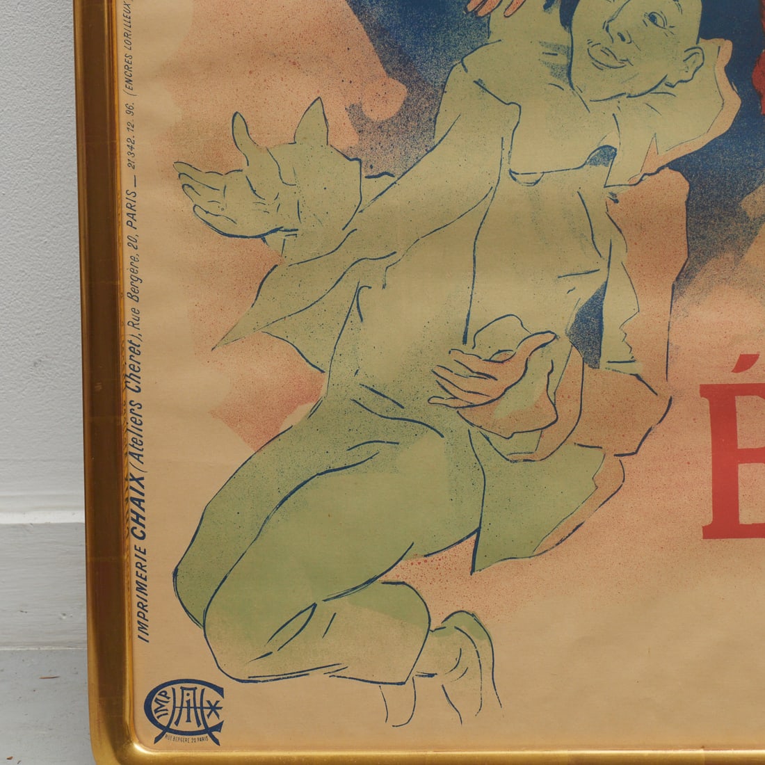 Jules Cheret, lithograph poster, 1897 - 9