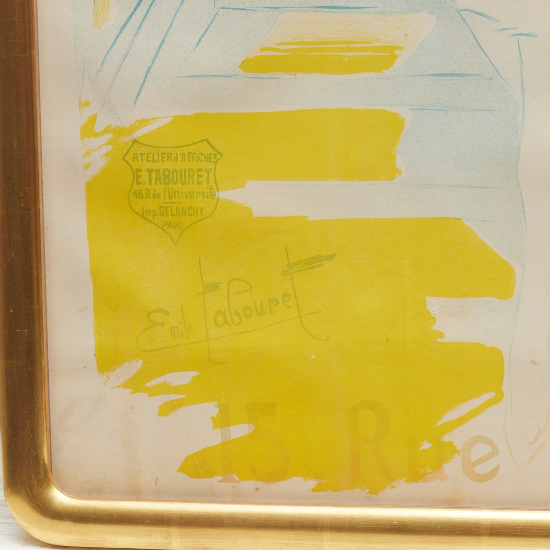 Emile Tabouret, lithograph poster - 5