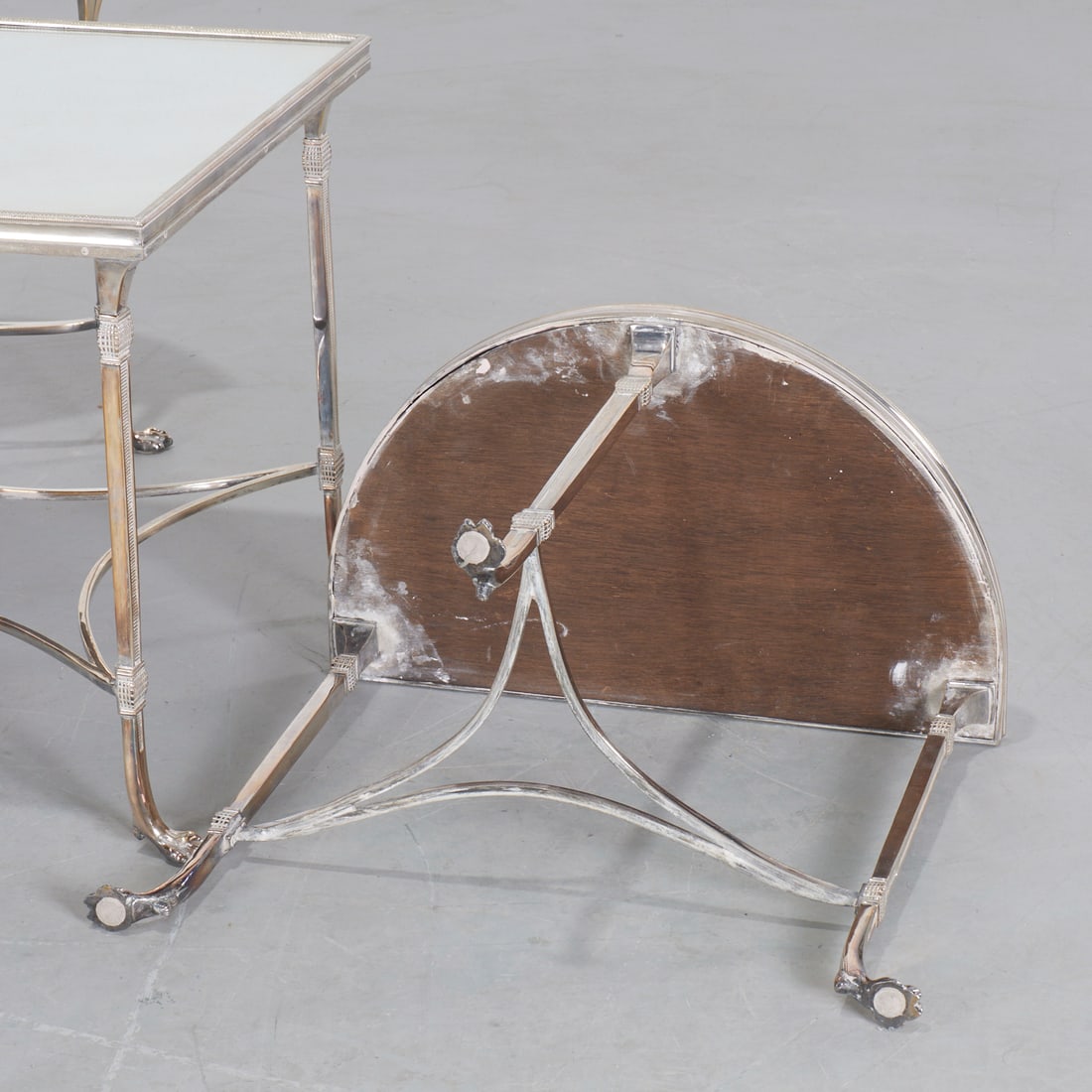 Maison Bagues (attrib), three-part coffee table - 5