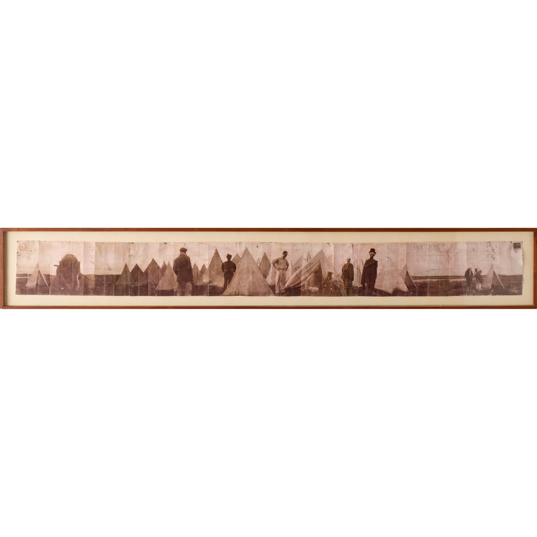 Kahn & Selesnick, mixed media on paper, 2000 (1 of 9)