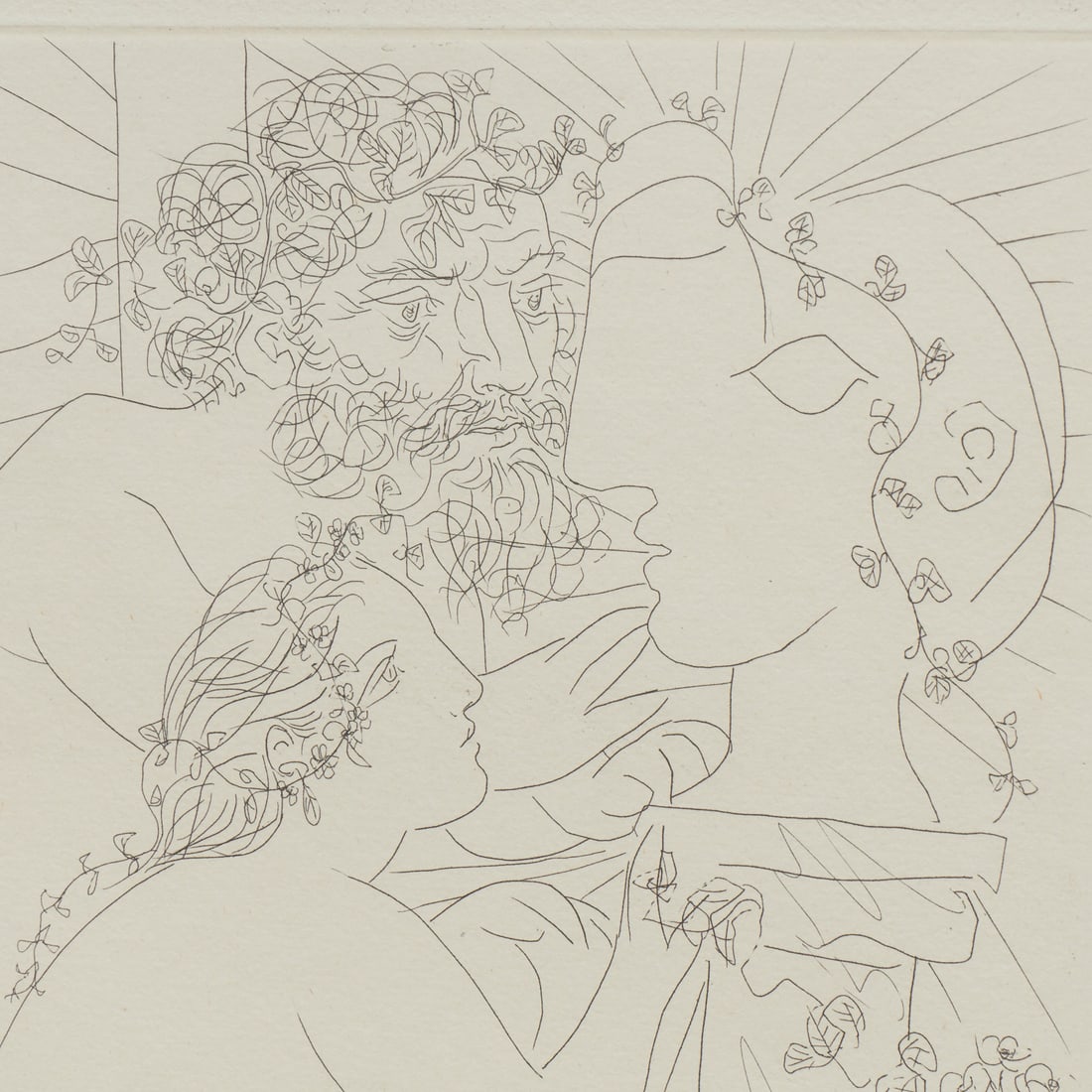 Pablo Picasso, etching, 1933 - 3
