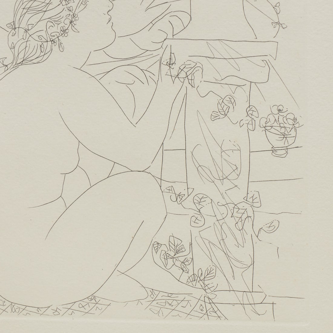 Pablo Picasso, etching, 1933 - 5