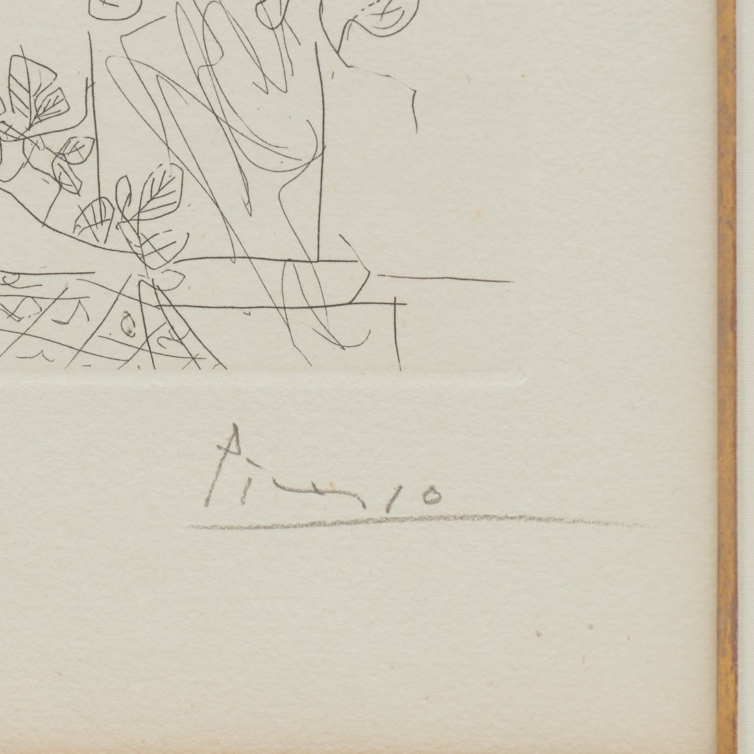 Pablo Picasso, etching, 1933 - 8