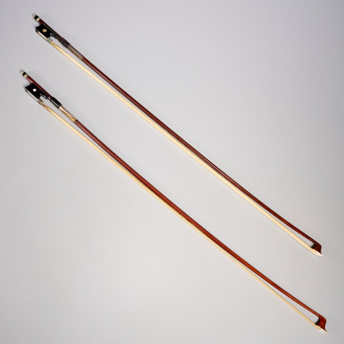 (2) Antique Continental violin bows (1 of 6)
