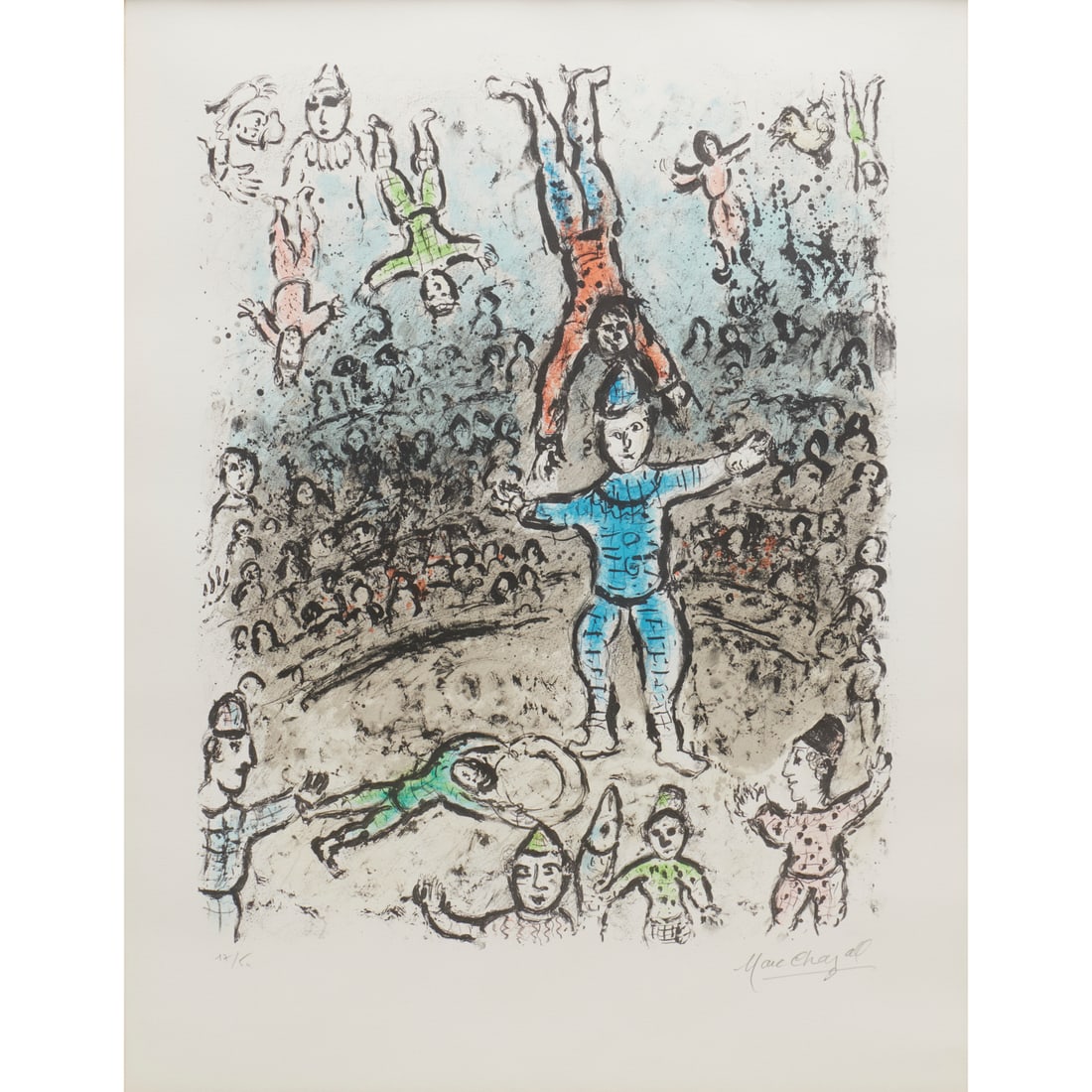 Marc Chagall, signed lithograph, 1984 - 2
