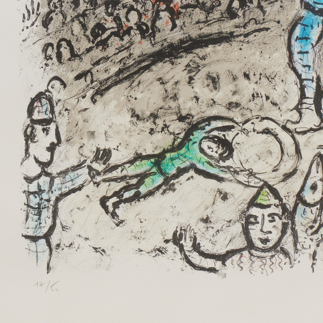 Marc Chagall, signed lithograph, 1984 - 5