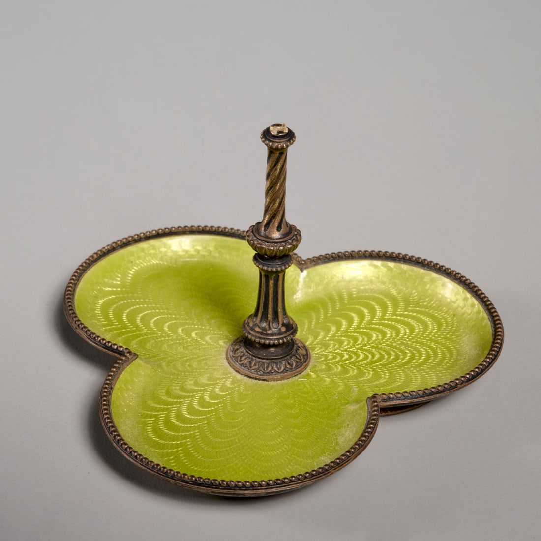 Faberge silver and enamel ring stand (1 of 5)