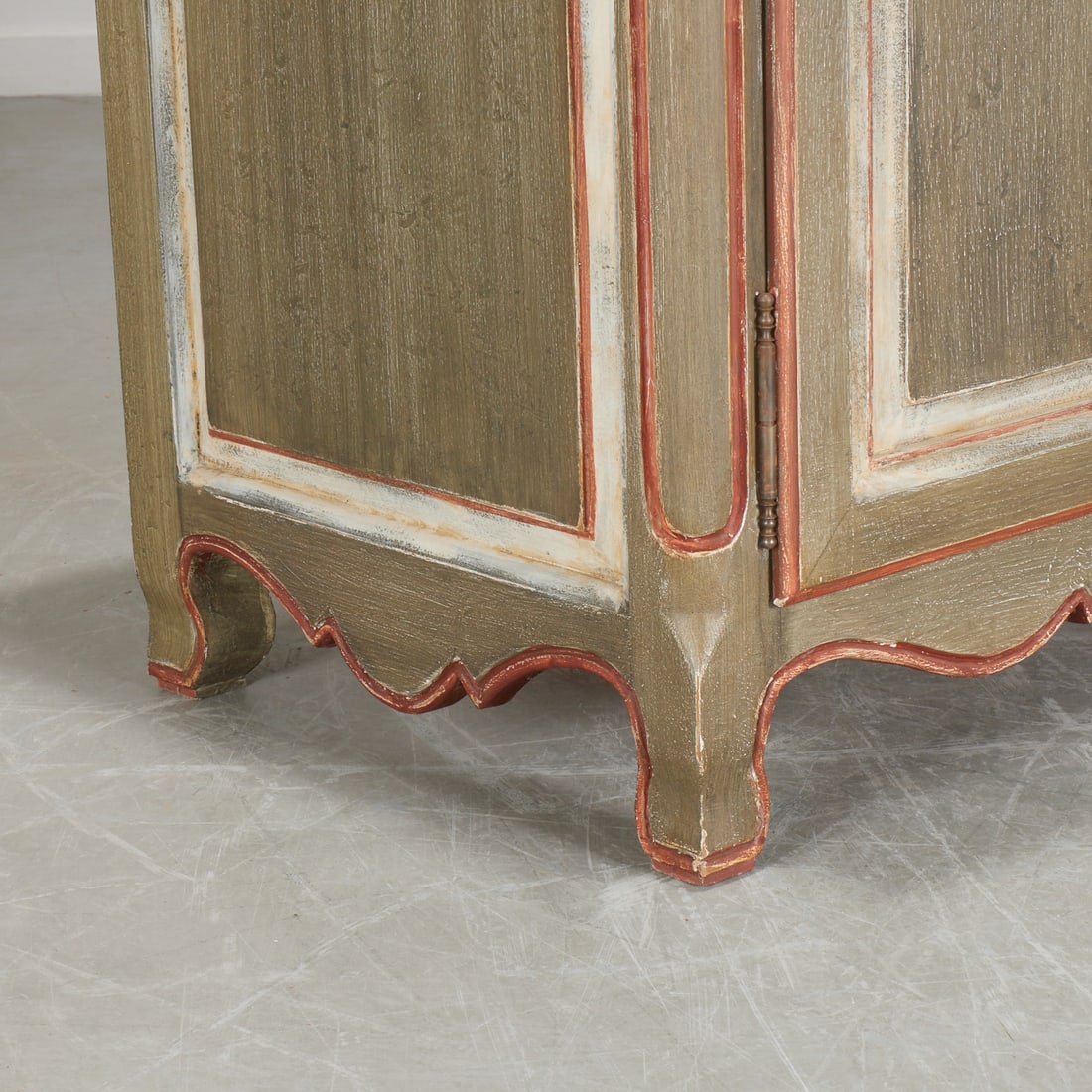 Niermann Weeks, pair polychrome sideboards - 5