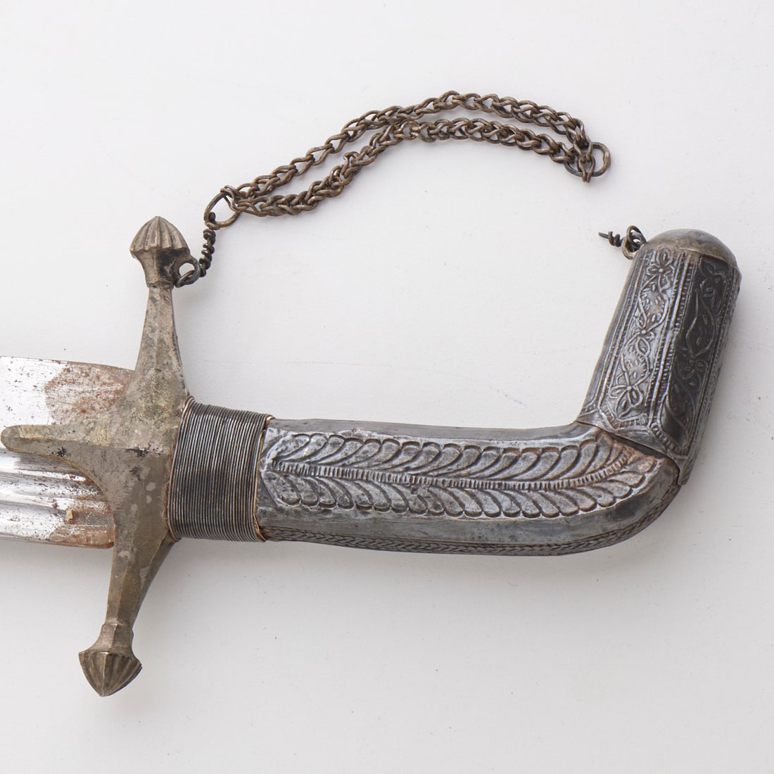 Ottoman silver mounted Karabela sword - 3