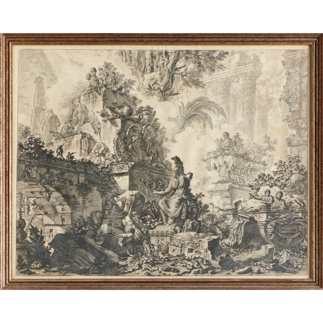 Giovanni B. Piranesi, etching on paper (1 of 7)