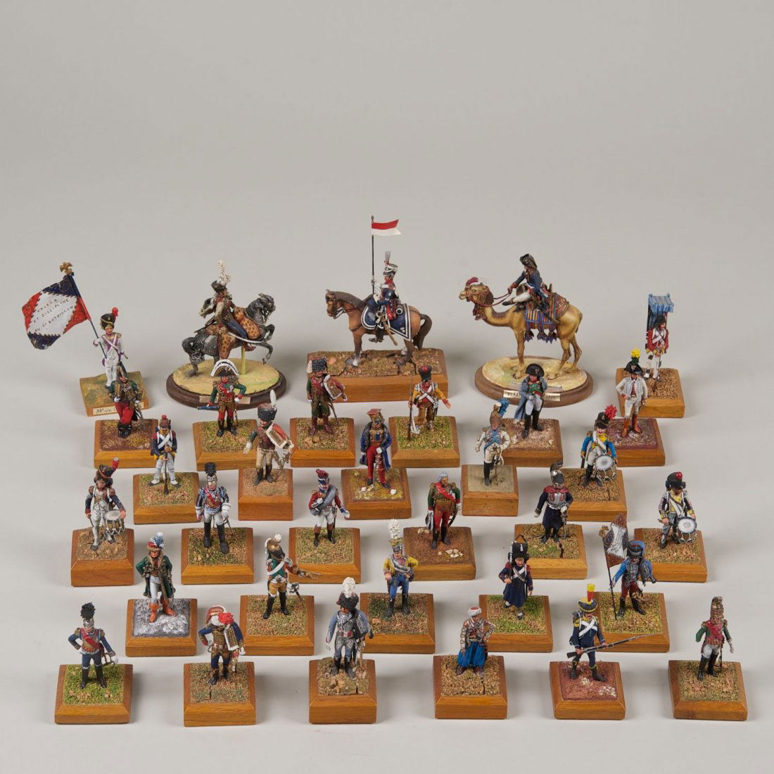 Collection (33) painted lead toy soldiers Jul 20, 2013 Millea Bros