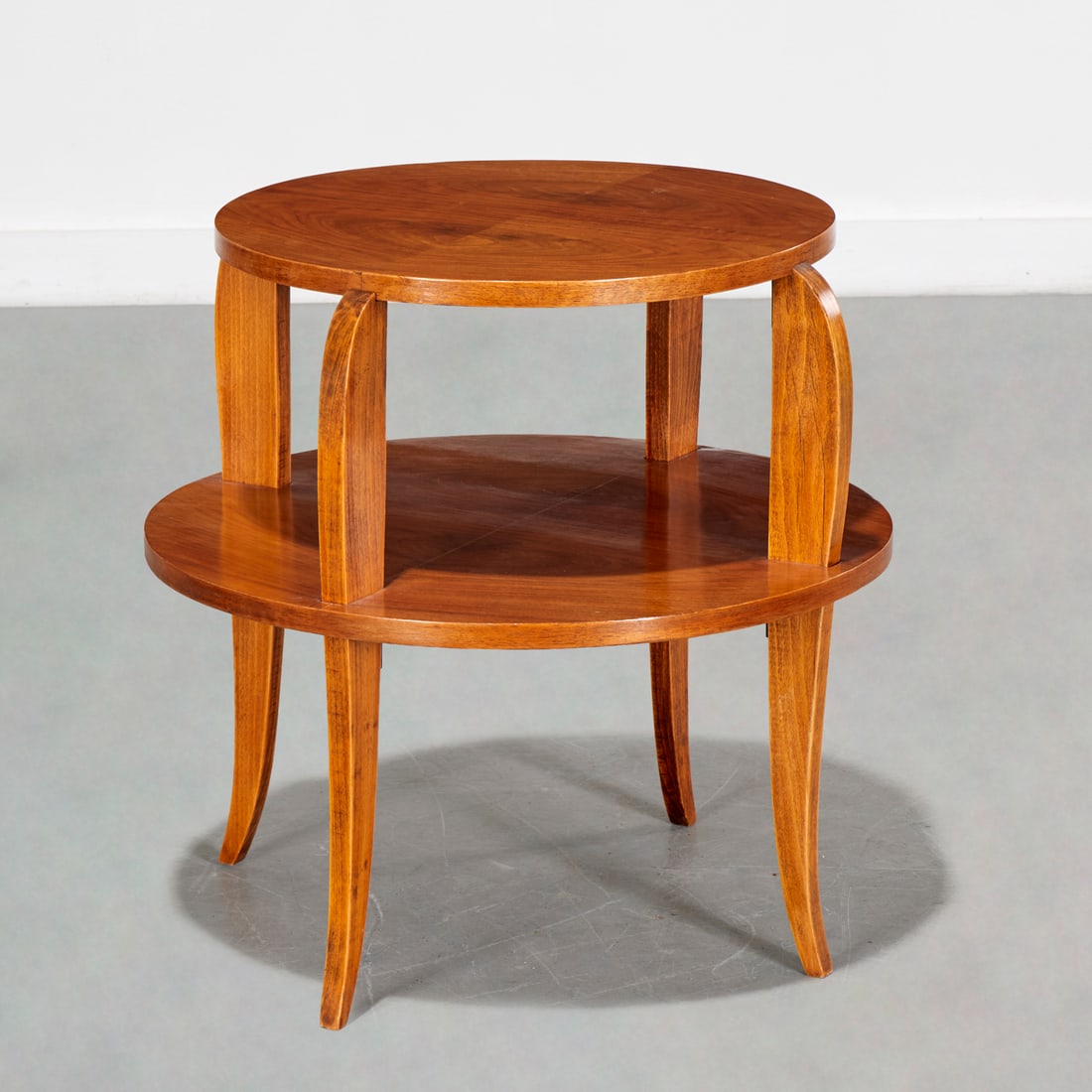French Art Deco walnut side table (1 of 7)