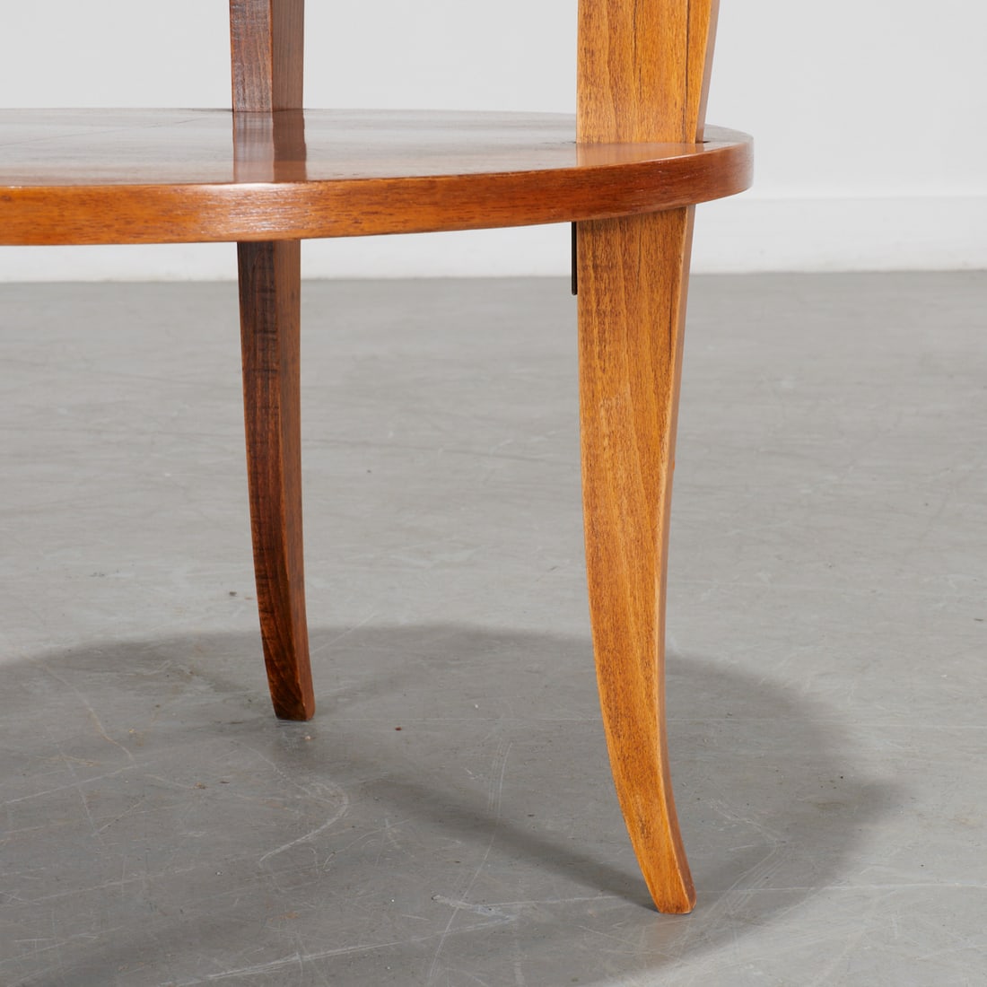 French Art Deco walnut side table - 5