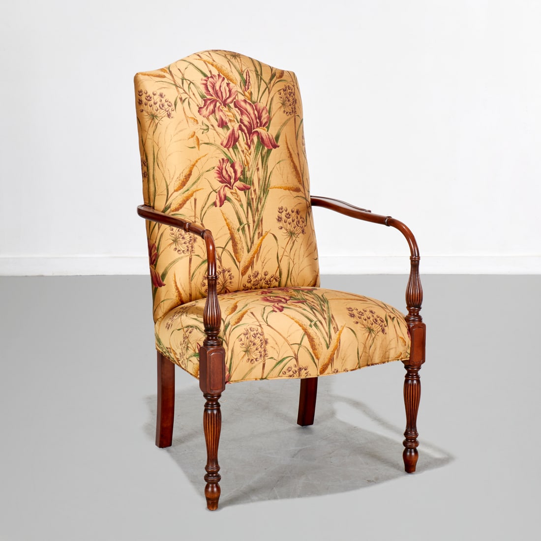 Southwood George III style mahogany armchair (1 of 7)