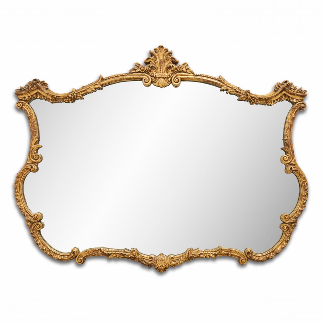 Vintage Louis XV style giltwood mirror (1 of 6)