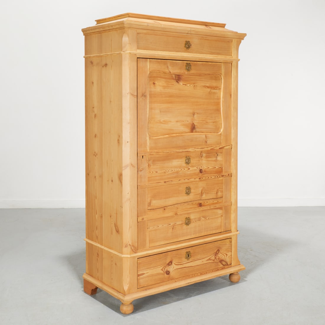 Antique European pine cabinet (1 of 6)