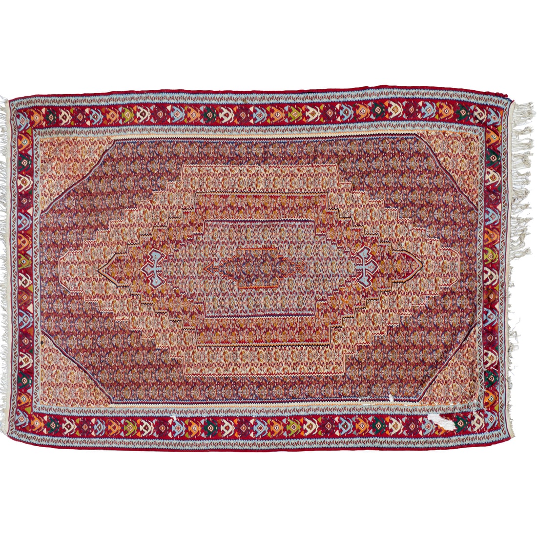 Senneh kilim rug (1 of 6)