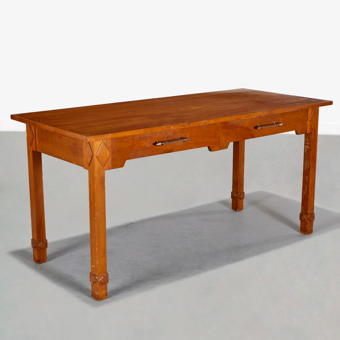 Custom Art Deco style writing table (1 of 6)