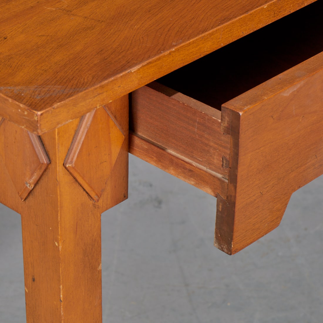 Custom Art Deco style writing table - 2