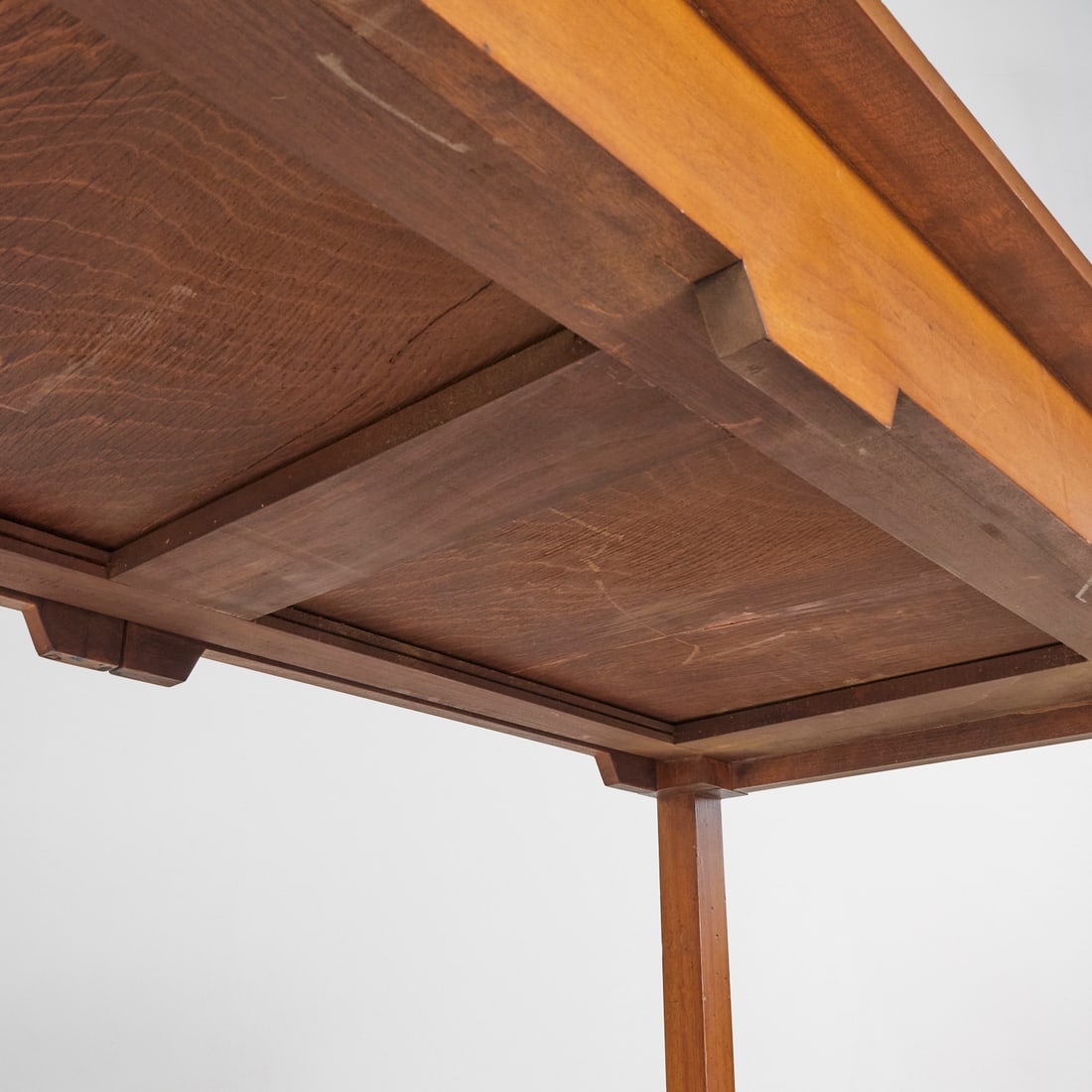 Custom Art Deco style writing table - 6