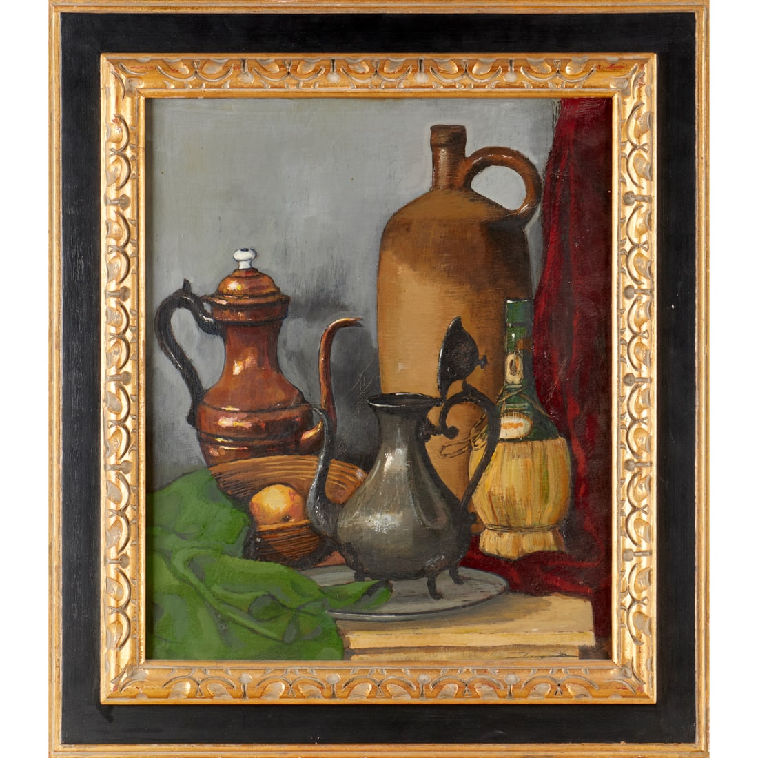 Italian School, oil on canvas, still life (1 of 8)