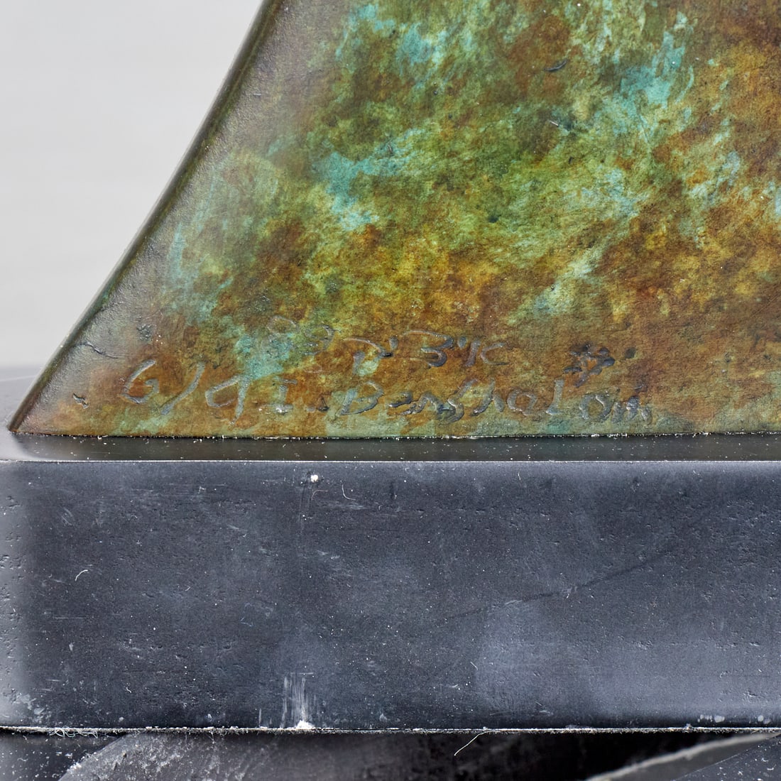 Itzik Benshalom, large bronze sculpture, 1989 - 7