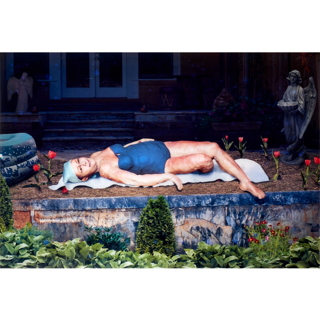 Suellen Parker, Fujiflex print, 2006: Suellen Parker, Fujiflex print, 2006, Suellen Parker (American, b. 1972), "Well Done", from the "Incurable" series, facemounted on plexiglass, edition 1/9, signed and numbered on label verso, gallery