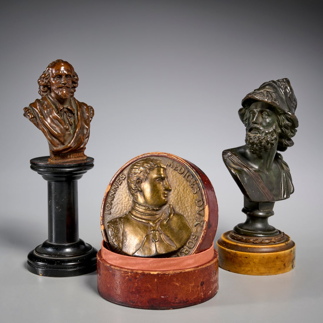 Group (3) Grand Tour style bronzes (1 of 8)