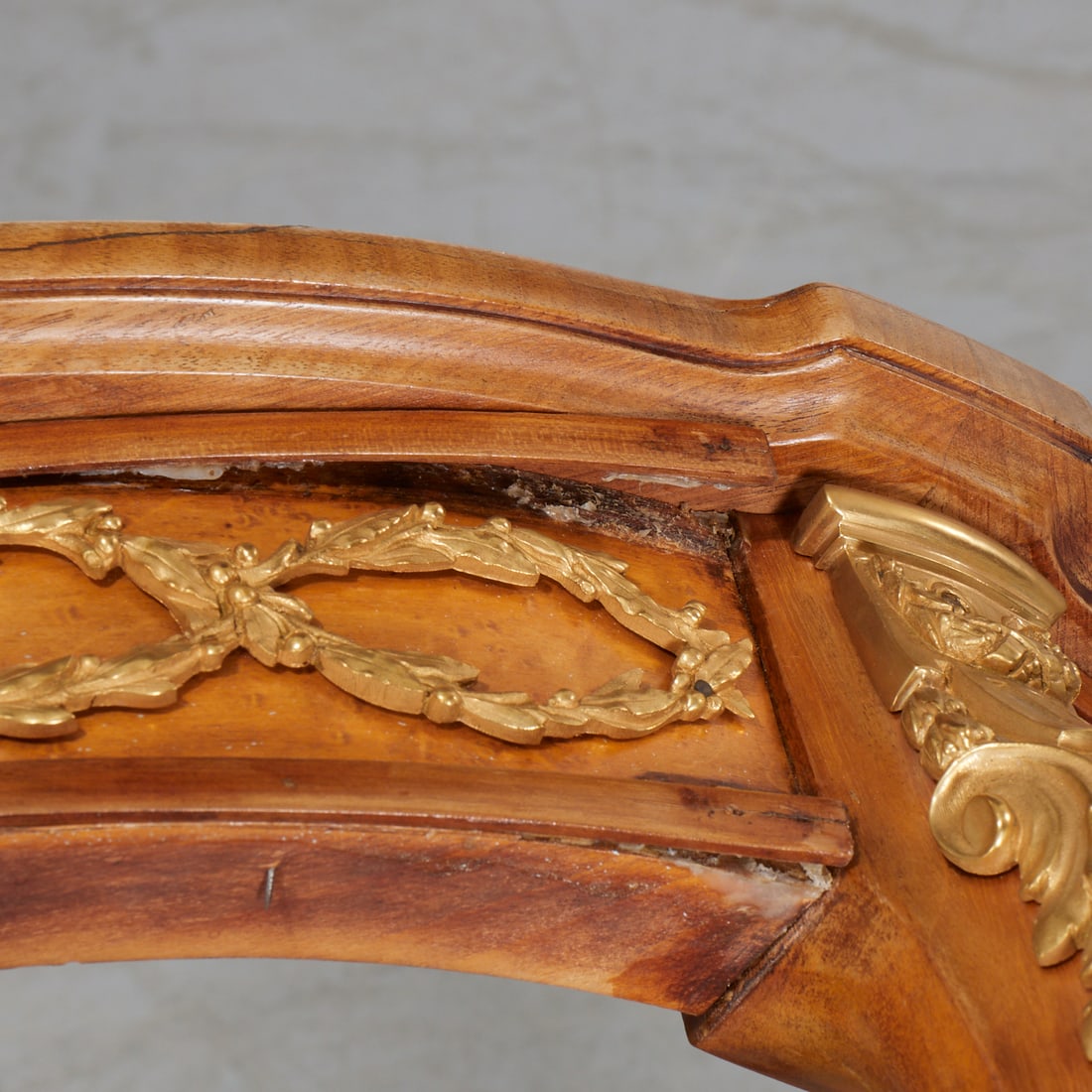 Louis XV style ormolu mounted side table - 6
