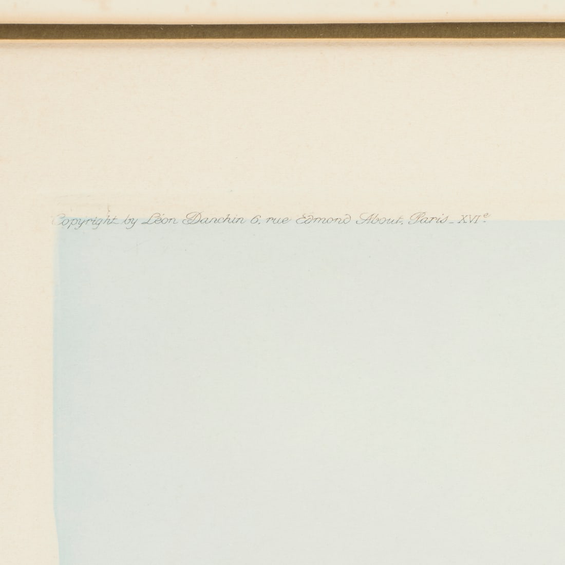 Leon Danchin, signed etching - 4