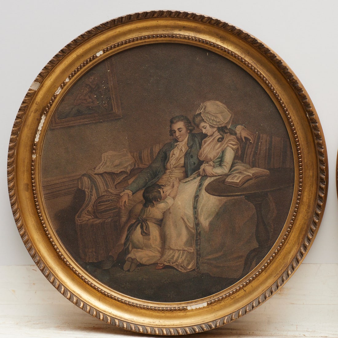 Francesco Bartolozzi, (2) hand-colored engravings - 2