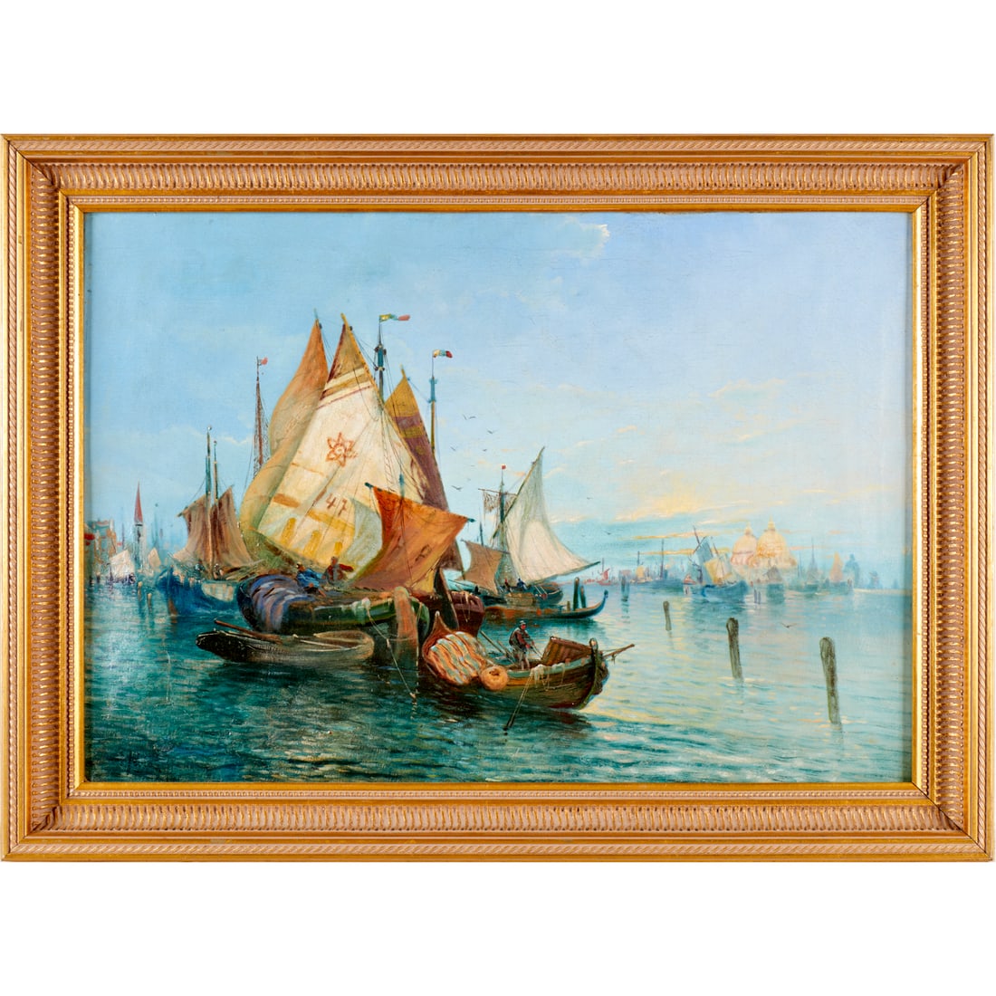 Venetian School, oil on canvas (1 of 8)