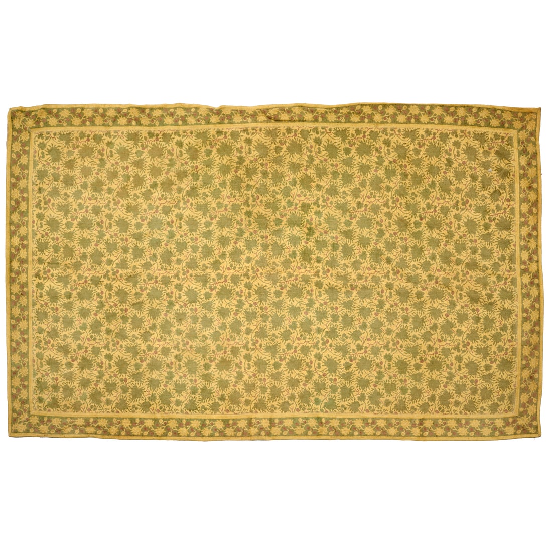 Stark Polonaise style metal threaded silk carpet (1 of 9)
