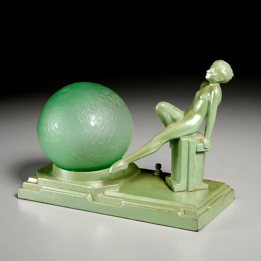 Frankart (style), Art Deco nude figural lamp (1 of 6)